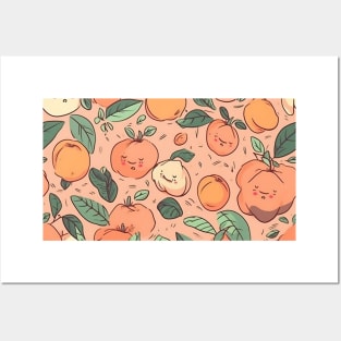 Sleepy Happy Fruits Posters and Art